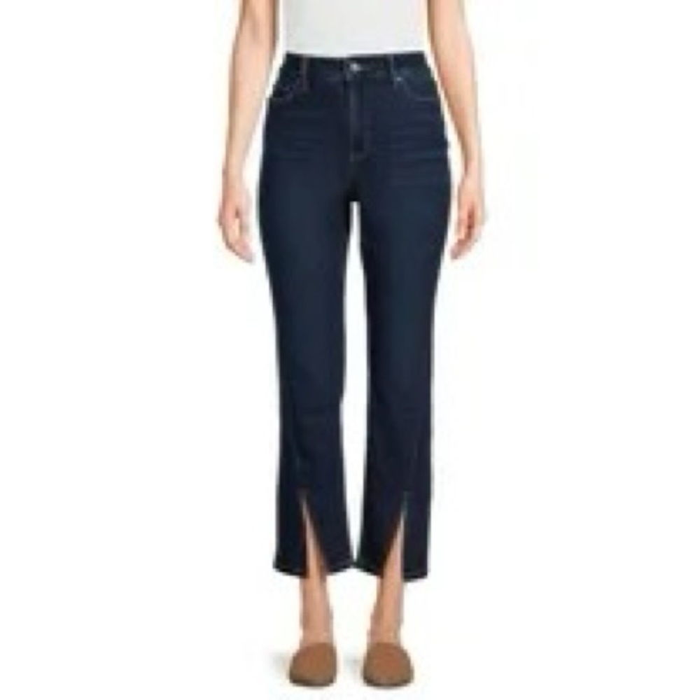 Women's Flare & Wide Leg Jeans - Dark Blue